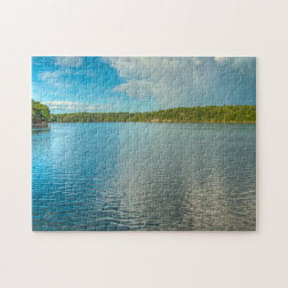 Sunny Day on Pleasant Lake Puzzle ジグソーパズル