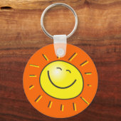 Sunny day, smiling sun, Day to smile! キーホルダー (正面)