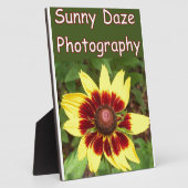 Sunny Daze写真ロゴ フォトプラーク (側面)