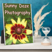 Sunny Daze写真ロゴ フォトプラーク (側面)