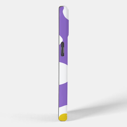 Sunny Egg Purple iPhone 15 Case Case-Mate iPhoneケース (裏面 / 右)
