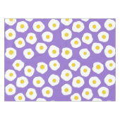Sunny Egg Purple Tablecloth テーブルクロス (正面(横))