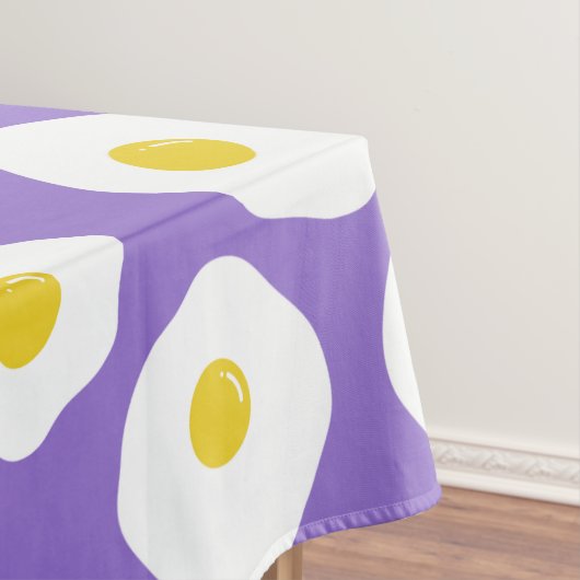 Sunny Egg Purple Tablecloth テーブルクロス (インサイチュ)