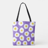 Sunny Egg Purple Tote Bag トートバッグ (裏面)