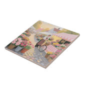 Sunny Flower Street Scene タイル (側面)