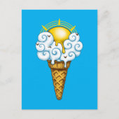 Sunny Ice Cream ポストカード (正面)