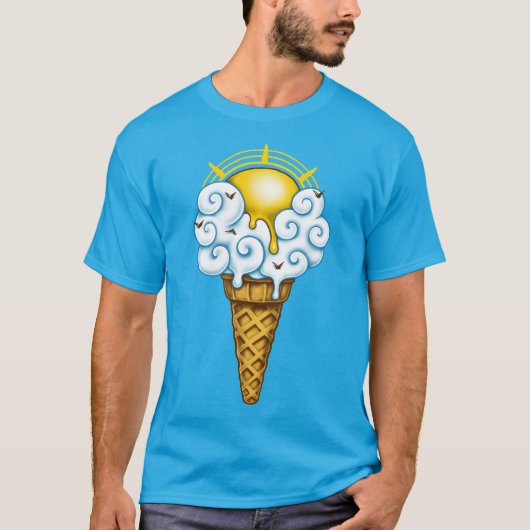 Sunny Ice Cream Tシャツ (正面)