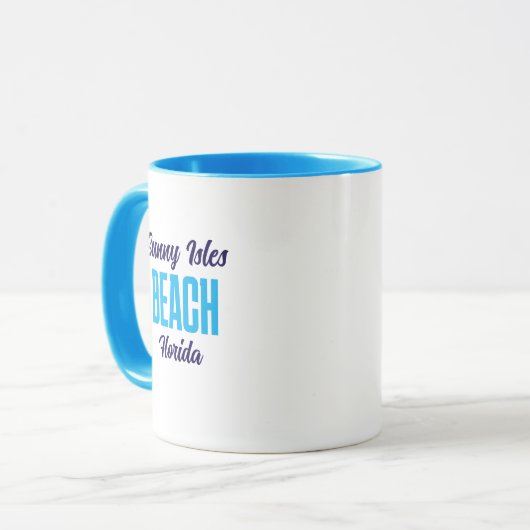 Sunny Isles Beach Florida Coffee Mug マグカップ (正面左)