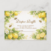 Sunny Lemon Honey Bee Diapper Raffle エンクロージャーカード (正面)