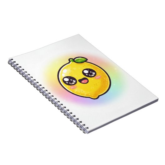 Sunny Lemon Vibes Journal ノートブック (右側)