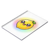Sunny Lemon Vibes Journal ノートブック (左側)