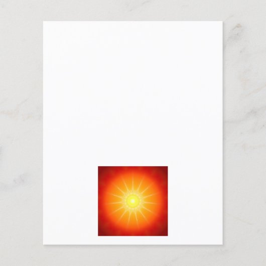 sunny mandala flyer チラシ (正面)