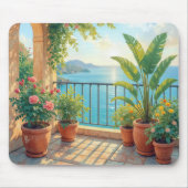 Sunny Seaside Terrace マウスパッド (正面)