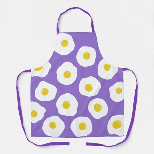 Sunny Side Purple Apron エプロン (正面)