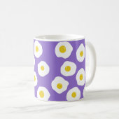 Sunny Side Purple Mug コーヒーマグカップ (正面右)