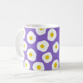 Sunny Side Purple Mug コーヒーマグカップ (正面左)
