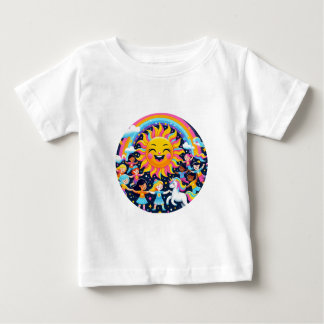 Sunny Smile ベビーTシャツ