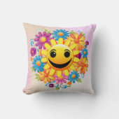 Sunny Smiles クッション (正面)