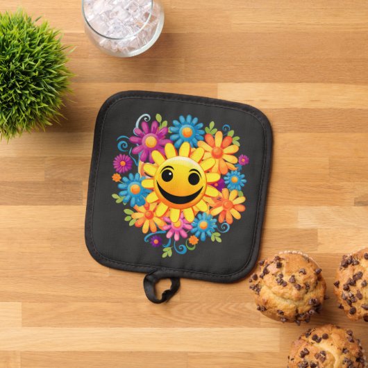 Sunny Smiles 鍋敷き (トップダウン)