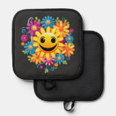 Sunny Smiles 鍋敷き (正面/裏面)