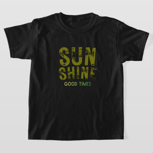Sunny Smiles Squad™ – かわいい夏の子供Tシャツ コレクション Tシャツ (レイダウン)