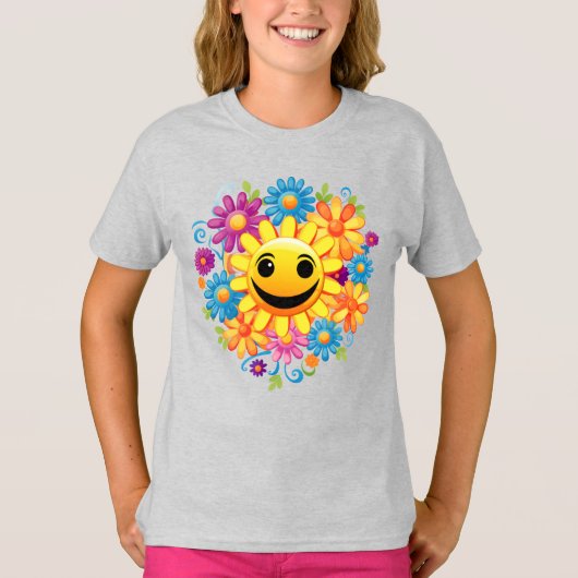 Sunny Smiles Tシャツ (正面)