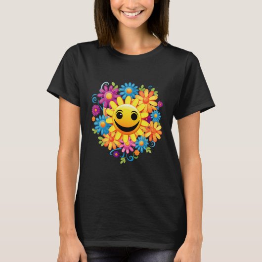 Sunny Smiles Tシャツ (正面)