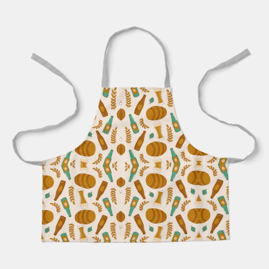Sunny Spectrum Chef Apron Design  エプロン (正面)