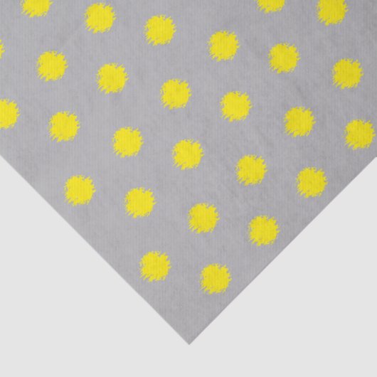 Sunny Splatter Polka Dot Pattern 薄葉紙 (詳細)