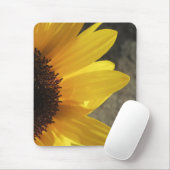 Sunny Sunflower Closeup Mouse Pad マウスパッド (マウス)