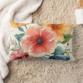 Sunny Sunflowers  ランバークッション (ブランケット)