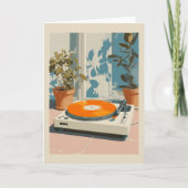 Sunny Turntable with Orange Vinyl カード (正面)