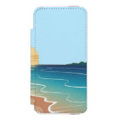 Sunny Vibes Incipio iPhoneウォレットケース (フォリオ 正面)