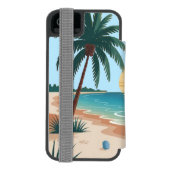 Sunny Vibes Incipio iPhoneウォレットケース (フォリオ裏面)