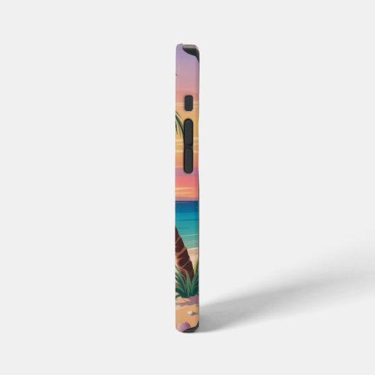 Sunny Vibes iPhoneケース (左側面)