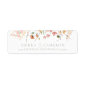 Sunny Wildflower結婚の縁どID1023 ラベル (正面)