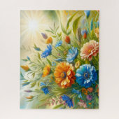 Sunny Wildflower Meadows ジグソーパズル (縦)