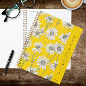 Sunny Yellow and White Daisies プランナー手帳