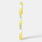 Sunny Yellow Gingham Monogram Case-Mate iPhoneケース (裏面 / 右)