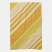 Sunny Yellow Stripes キッチンタオル (縦)