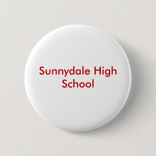 Sunnydaleの高等学校のバッジ 缶バッジ (正面)