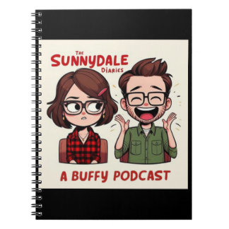 Sunnydale Diaries Podcast Logo Notebook ノートブック