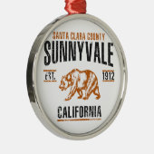 Sunnyvale メタルオーナメント (右)