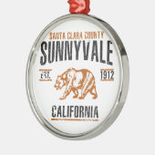 Sunnyvale メタルオーナメント (左)
