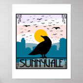 Sunnyvale Crow Poster ポスター (正面)