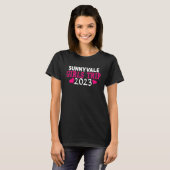 Sunnyvale Girls Trip  2023 Women's Bachelorette Pa Tシャツ (正面フル)