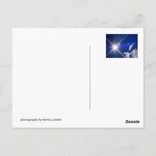 Sunrays ポストカード (裏面)