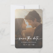 Sunrays ミニマルモダン Photo日付の保存 セーブザデート (正面)