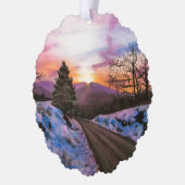 Sunrise オーナメントカード (左)