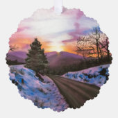 Sunrise オーナメントカード (正面)